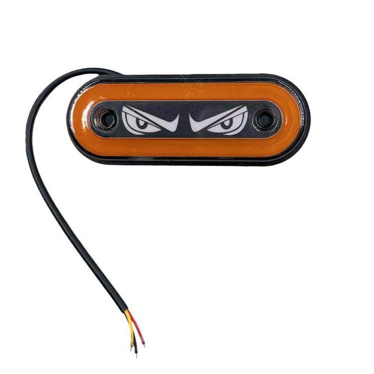BD-0141 12V/24V Universal High-Brightness Waterproof Strobe Light Truck Cargo Box Light & Side Marker Light — Blue
