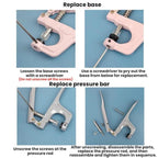 No-Seam Snap Fastener Plastic Snaps With Storage Box Installation Tool — view 7