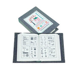 DIY Embroidery Stitch Book with 10 Pages for Hand Sewing and Linen Craft Enthusiasts