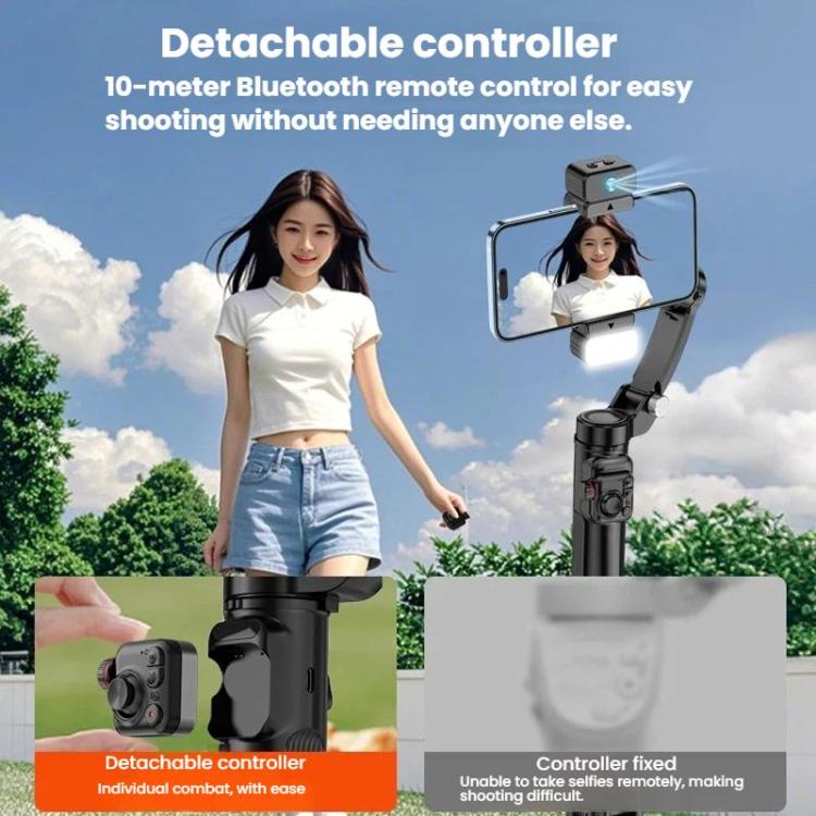 Selfieshow M02 Anti-Shake Handheld Gimbal With Face Tracking 3-Axis Tracking Stabilizer — view 4