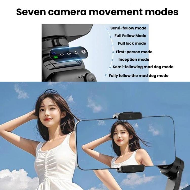 Selfieshow M02 Anti-Shake Handheld Gimbal With Face Tracking 3-Axis Tracking Stabilizer — view 11