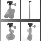 Magnetic Quick-Release Adapter Base for Insta360 X5, Ace Pro 2, Ace Pro
