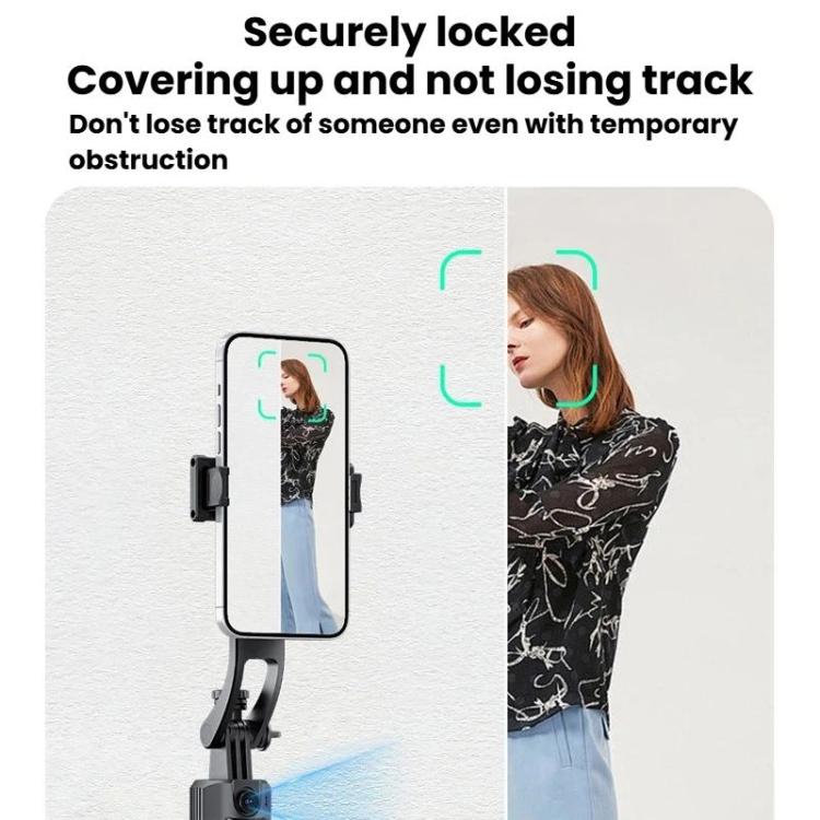 Auto Face Tracking Selfie Stick Anti-Shake Retractable Phone Stand — view 11