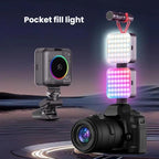 Portable LED Fill Light Handheld Pocket Light For Smartphone Photography & Live Streaming — D10s