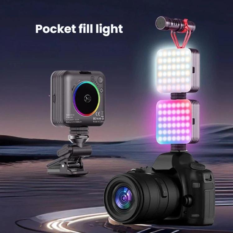 Portable LED Fill Light Handheld Pocket Light For Smartphone Photography & Live Streaming — D10s