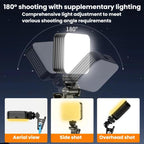 Portable LED Fill Light Handheld Pocket Light For Smartphone Photography & Live Streaming — view 6