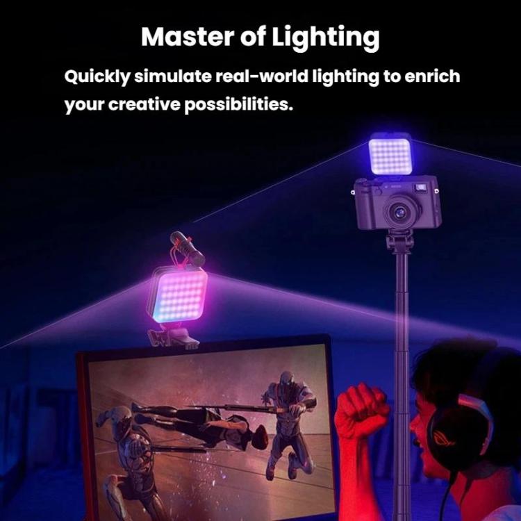 Portable LED Fill Light Handheld Pocket Light For Smartphone Photography & Live Streaming — view 11