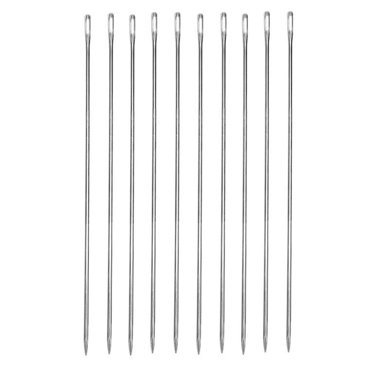 10pcs Large-hole Extra-long Thick Quilt Handmade Sewing Needle — 30cm