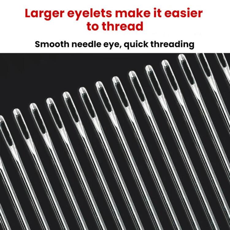 10pcs Large-hole Extra-long Thick Quilt Handmade Sewing Needle — view 7
