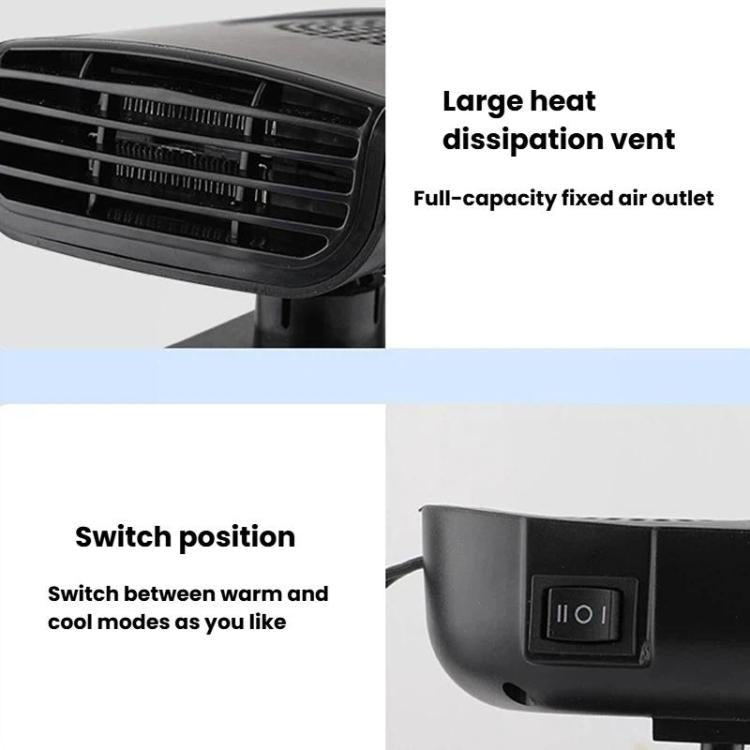 150W Universal Multi-Functional Car Heater Heating & Cooling Dual-Purpose Demisting Fan