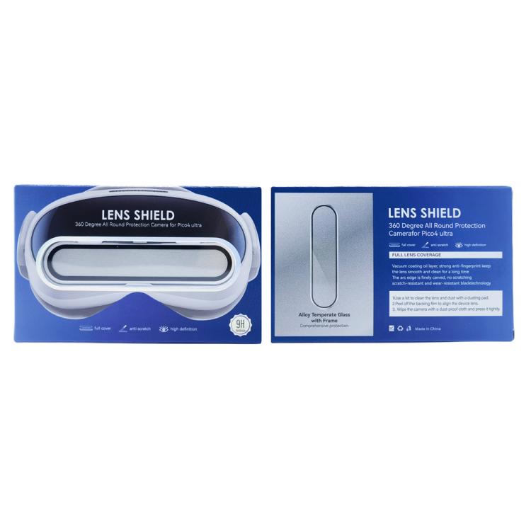 For PICO 4 Ultra Camera Alloy Lens Protector Scratch-resistant Protective Film