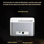 Blueendless HD01 2.5/3.5 Inch Hard Drive Enclosure USB 3.0 Desktop Computer SATA Solid-State/Mechanical External Portable Hard Drive Case — view 7