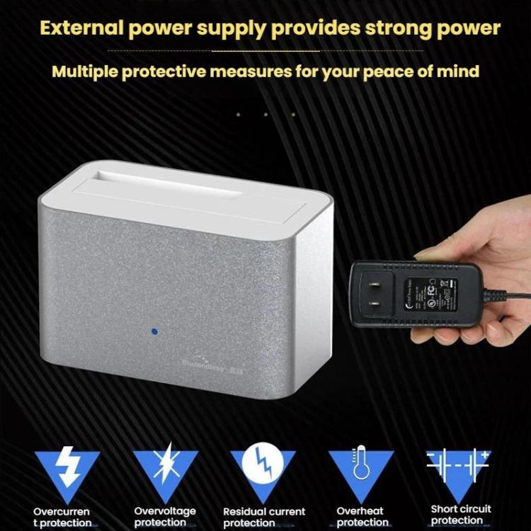 Blueendless HD01 2.5/3.5 Inch Hard Drive Enclosure USB 3.0 Desktop Computer SATA Solid-State/Mechanical External Portable Hard Drive Case — view 9