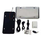 US Standard Fog Version License Plate Frame Remote-Controlled Car License Plate Protector