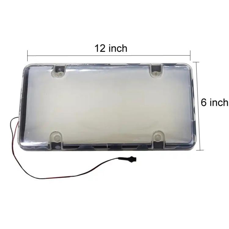 US Standard Fog Version License Plate Frame Remote-Controlled Car License Plate Protector
