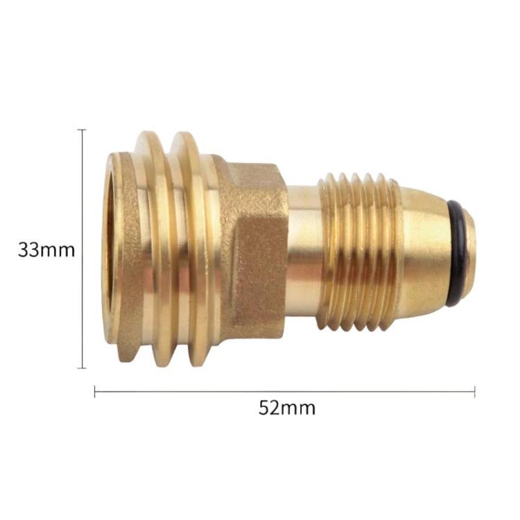 Outdoor Camping Propane Refill Adapter Portable Gas Stove Conversion Connector