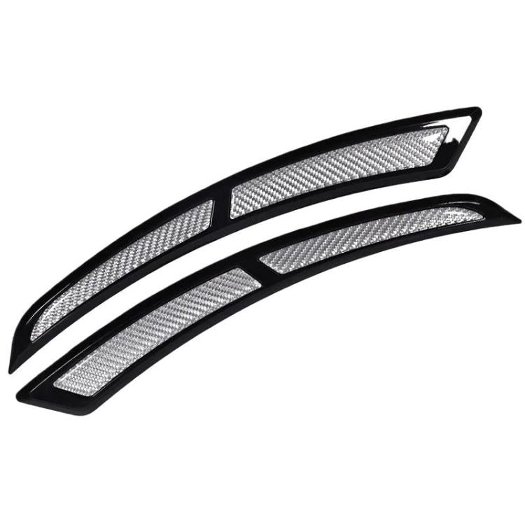 2pcs Car Wheel Arch Anti-Collision Strip Universal Car Anti-Scratch Sticker — Red