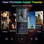 2.4 inch Colorful Screen MP3 Music Player With Bluetooth 5.0 Speaker