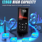 Compact Touchscreen MP3 Portable Player Bluetooth Walkman