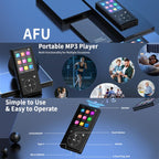 Compact Touchscreen MP3 Portable Player Bluetooth Walkman