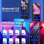 Bluetooth MP3 / MP4 Player With External Speaker Radio Music E-book Player