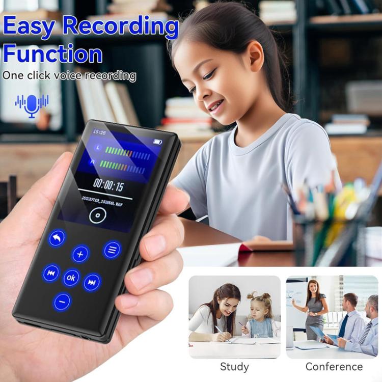Bluetooth MP3 / MP4 Player With External Speaker Radio Music E-book Player