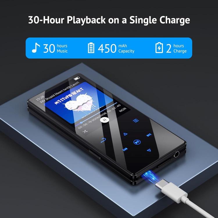 M2 Bluetooth MP3 Music Player With FM Radio External Speaker