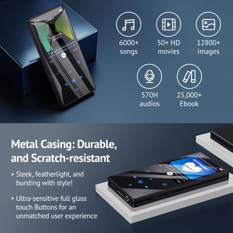 M2 Bluetooth MP3 Music Player With FM Radio External Speaker