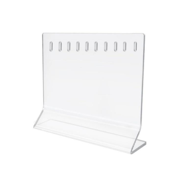 10-Hole Acrylic Fishing Lure Display Stand Lure Accessories Organizer