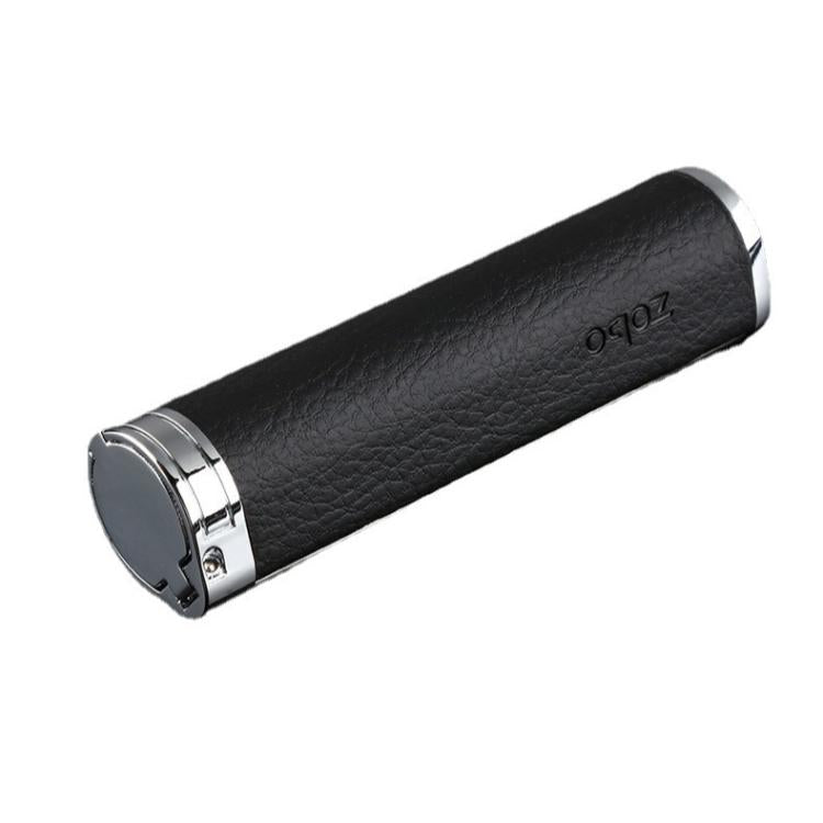 ZOBO Storage Case for Cigarette Filters Metal & Leather Portable Travel Carrying Box for Reusable Smoke Filter Tips