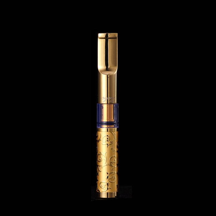 ZOBO Reusable Washable Cigarette Filter Tip For 7.6mm Thick, 6.2mm Medium, 5.5mm Thin Cigarettes — Gold Dragon