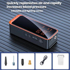 Car Digital Display Air Pump Portable Wireless High-Power Lighted Air Pump — view 12