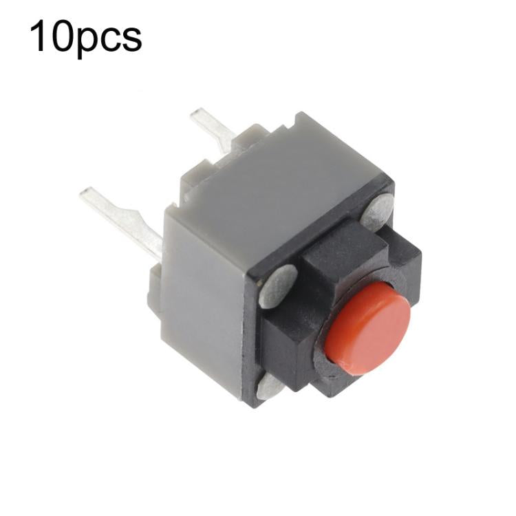 10pcs Silent Tactile Switch 2-Pin Button For Mouse