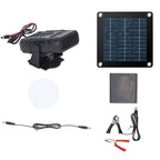 Portable Solar-Powered Car Heater Dual-Mode Winter Heating Device