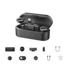 Button Wireless Lapel Microphone AI Noise Reduction With Hi-Fi Sound Quality Mobile Live Streaming Microphone