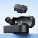 Button Wireless Lapel Microphone AI Noise Reduction With Hi-Fi Sound Quality Mobile Live Streaming Microphone — BOYA LINK3-02 Type-C