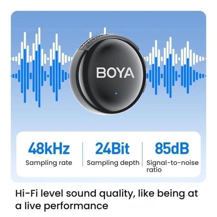 Button Wireless Lapel Microphone AI Noise Reduction With Hi-Fi Sound Quality Mobile Live Streaming Microphone — view 3