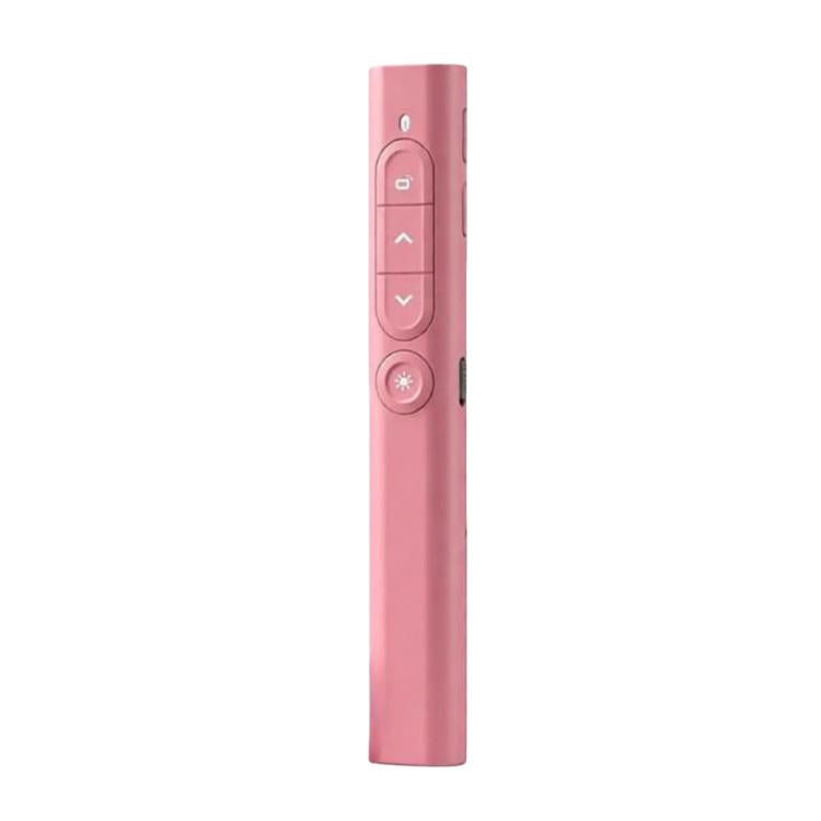 Rechargeable Red Laser Pointer Presentation Remote 100m Wireless Range With Magnetic USB Receiver