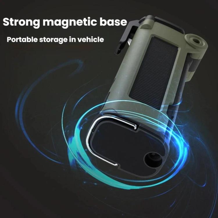 SB-2026 Car Window Breaking Safety Hammer Multi-Functional Emergency Light & Seatbelt Cutter Escape Tool