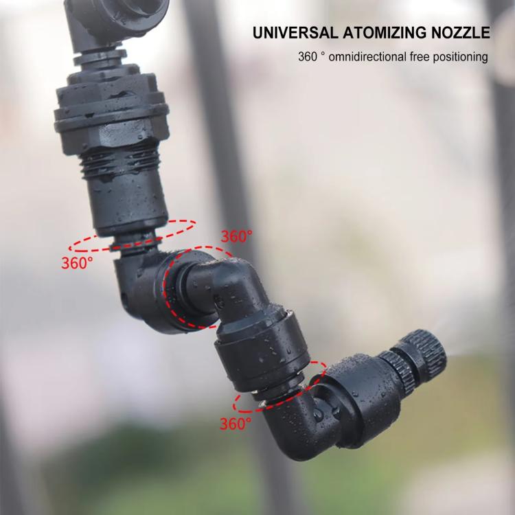 WiFi Misting System For Rainforest Vivariums Smart Timer Control Via Tuya App Low Noise Spray Kit — view 7