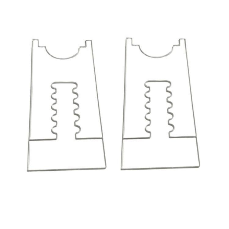 2pcs /Set Prevent Sliding Wall Damage Adjustable Acrylic Spacer Pads