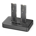 Blueendless SD07 M.2 Dual-Bay Hard Drive Enclosure NVMe Offline Cloning Device