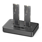 Blueendless SD07 M.2 Dual-Bay Hard Drive Enclosure NVMe Offline Cloning Device