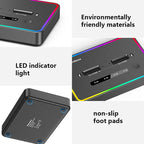 Blueendless SD07 M.2 Dual-Bay Hard Drive Enclosure NVMe Offline Cloning Device — view 17