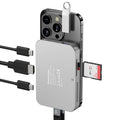 8 In 1 Magnetic Dock NVMe SSD Enclosure USB 3.2 Hub