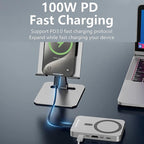 8 In 1 Magnetic Dock NVMe SSD Enclosure USB 3.2 Hub — view 7
