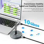 Blueendless SD03PA Aluminum Alloy SSD Enclosure M.2 NVMe / SATA Dual-Protocol Drive Bay — view 4