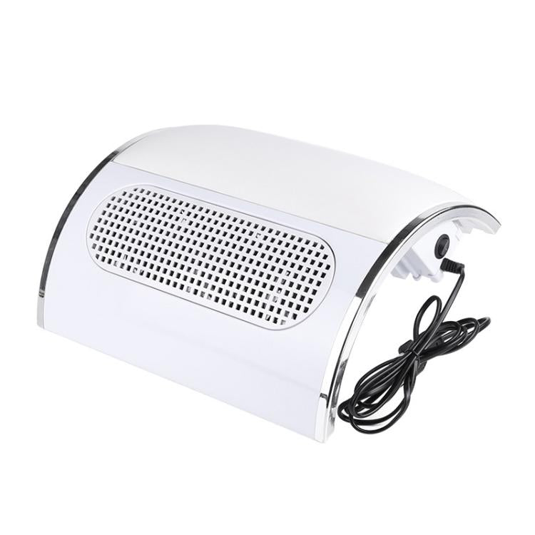 BLUEQUE BQ-858-5 Desktop Nail Dust Collector With Hand Rest Filter Mesh Triple-Fan Nail Dust Collector