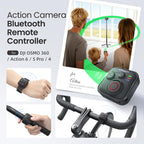 aMagisn Bluetooth Remote Shutter for DJI Osmo Action 6/Action 5 Pro/Action 4/Osmo 360