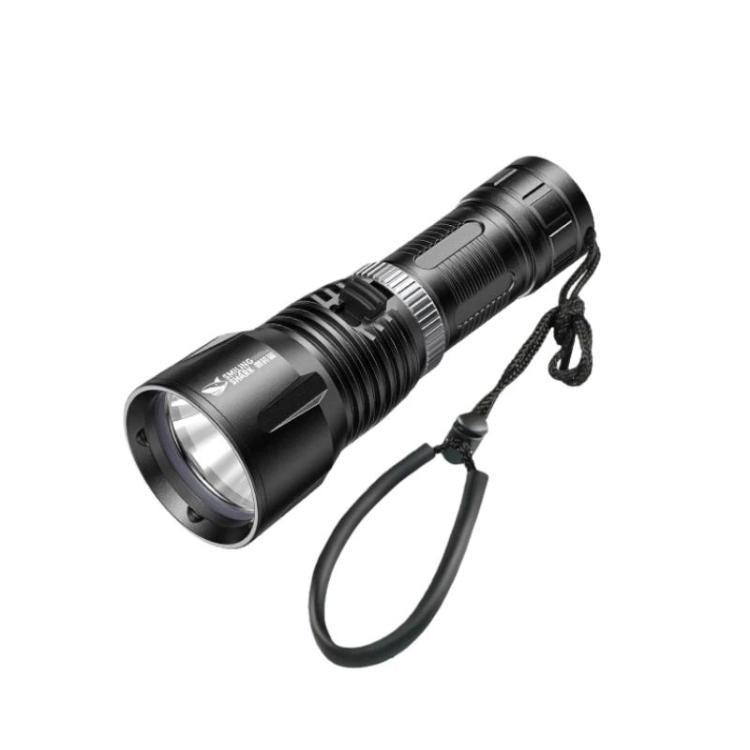 High-Intensity Diving Flashlight Amphibious Magnetic Control Diving Light
